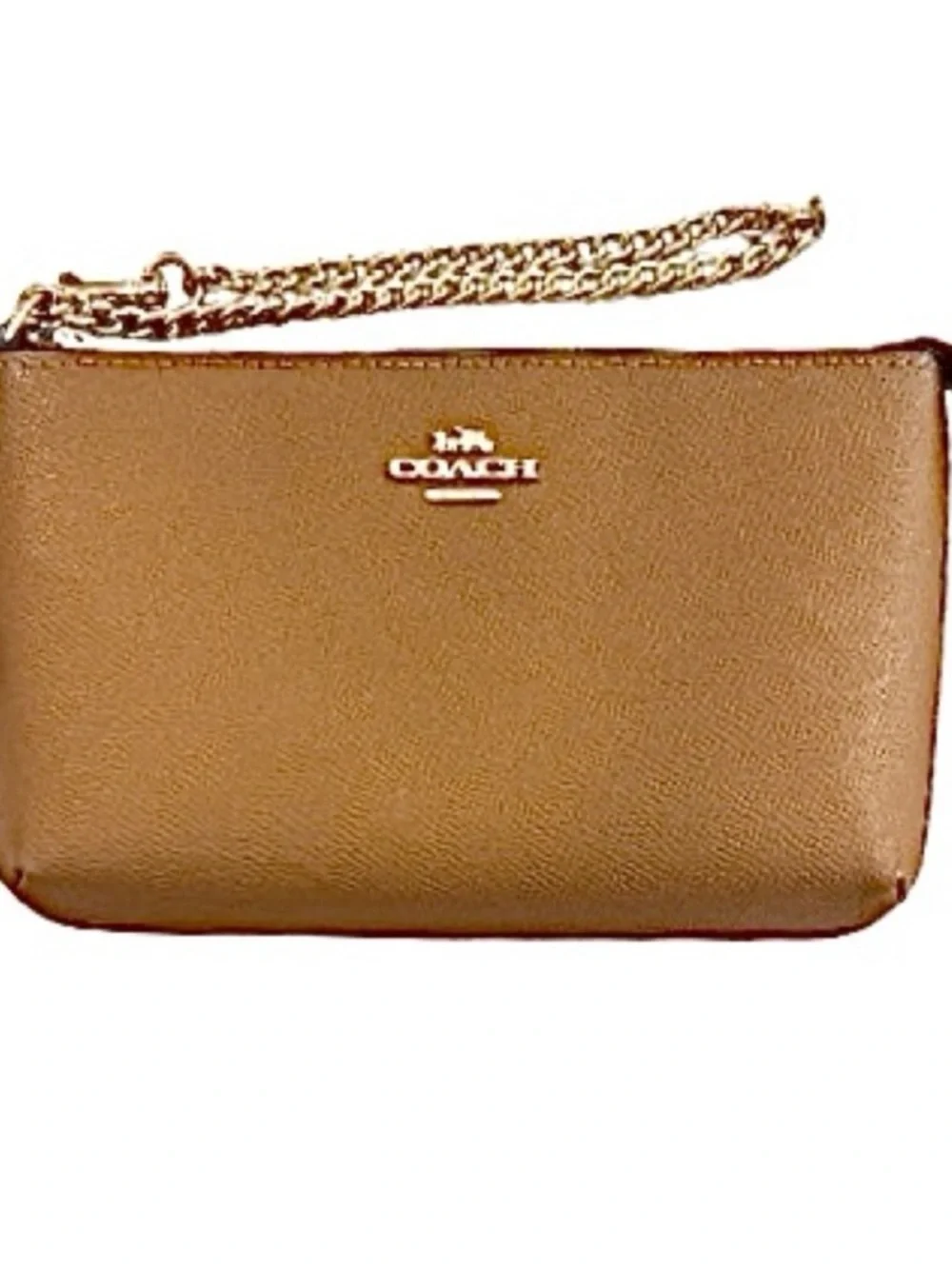 🆕-Coach- Crossgrain Leather
Wristlet w/Chain. NWT - Picture 5 of 7